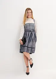 Dirndl mit Jacquard und Schürze (2-tlg. Set), bpc selection