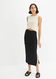 Cropped Top aus Baumwolle mit Stretch, bonprix