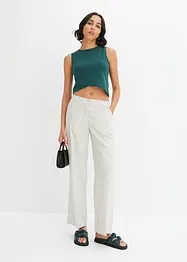 Cropped Top aus Baumwolle mit Stretch, bonprix