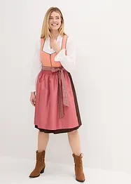 Dirndl avec zip en longueur midi (ens. 2 pces.), bonprix