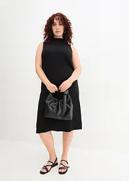 Geripptes Midi-Kleid, bonprix