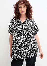 Tunique oversize en viscose, demi-manches, bonprix