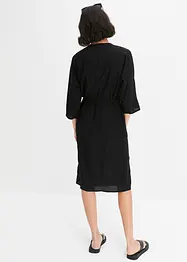 Midi-Kleid aus fließender Viskose, bonprix