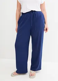 Pantalon côtelé à taille élastiquée, bonprix