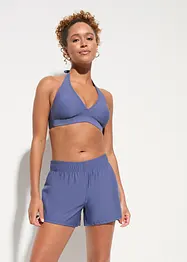 Bikini et short de bain (ens. 3 pces) en polyamide recyclé, bonprix