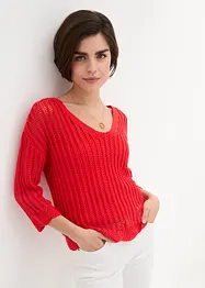 Ajour Pullover, bonprix