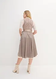 Dirndl avec tablier à sequins, bonprix