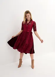 Dirndl mit bestickter Schürze (2-tlg. Set), bonprix