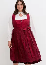 Dirndl mit bestickter Schürze (2-tlg. Set), bonprix