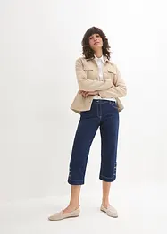 Pantacourt en jean extensible, bonprix