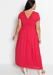 Robe longue estivale à dentelle, bonprix