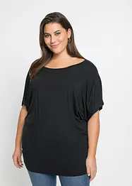 T-shirt manches chauve-souris à dentelle, bonprix