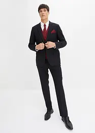 Costume de marié Slim (ens. 5 pces) avec gilet et cravate, bonprix