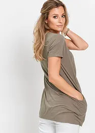 Longshirt mit Viskose, bonprix
