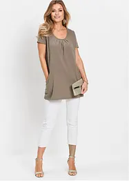 Longshirt mit Viskose, bonprix