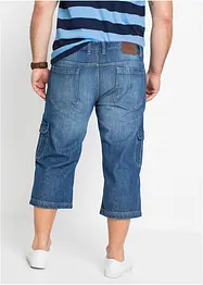 Regular Fit 3/4 Cargojeans, Straight, bonprix