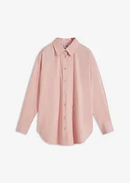 Oversized Hemd mit Knopfleiste aus reiner Baumwolle, bonprix