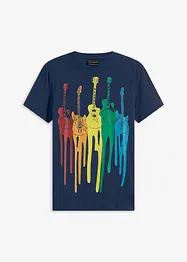 T-Shirt aus reiner Baumwolle, Slim Fit, bonprix