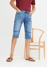 Leichte Stretch-Jeans-Long-Bermuda, Regular Fit, bonprix