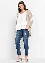 Gilet en grosse maille, bonprix