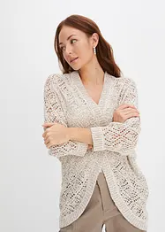 Gilet en grosse maille, bonprix