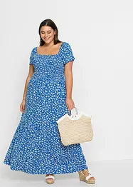 Robe longue imprimée en viscose, bonprix