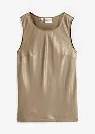 Top en satin fluide, bonprix