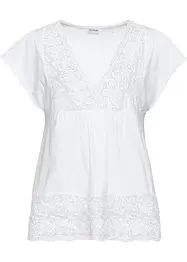 Shirt in Viskose-Baumwoll-Mix, bonprix