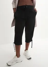 Capri-Hose mit Raffung aus Viskose-Mix, bonprix
