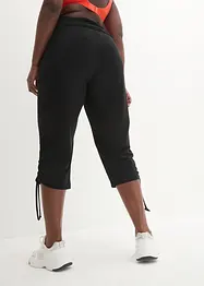 Capri-Hose mit Raffung aus Viskose-Mix, bonprix