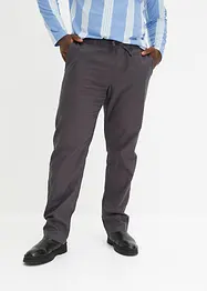 Regular Fit Schlupfhose mit Leinenanteil, Straight, bonprix