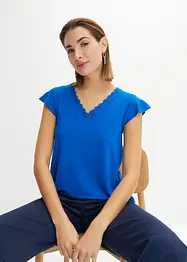 Shirt mit Spitze, bonprix