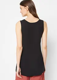 Lot de 2 débardeurs longs en viscose, bonprix