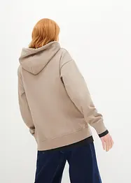 Sweat à capuche, oversize, bonprix