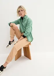 Pantalon jogger en twill, bonprix