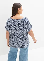 Viskose Shirt mit V-Ausschnitt, bonprix