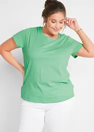 Rundhals-Shirt, Kurzarm (5er Pack), bonprix