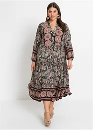 Tunika-Kleid aus fließender Viskose, bonprix