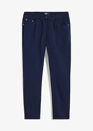 Pantalon droit taillé élastiquée 100% coton, Regular, bonprix