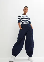 Pantalon en twill léger avec poches plaquées, bonprix