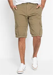Bermuda cargo 100% coton, Regular, bonprix