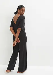 Pyjama mit Viskose und weiter Hose, bonprix