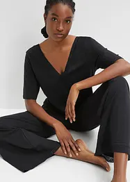 Pyjama mit Viskose und weiter Hose, bonprix