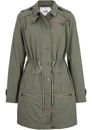 Parka en coton style utilitaire, mi-longue, bonprix