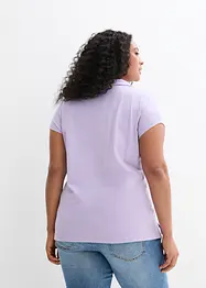 T-shirt à col polo ouvert, bonprix