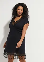 Transparentes Strandkleid aus Viskose, bonprix