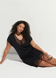 Transparentes Strandkleid aus Viskose, bonprix