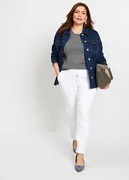 Pantalon extensible en viscose mélangée, bonprix