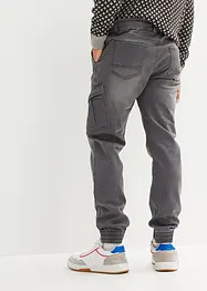 Regular Fit Jeans-Jogger mit Komfortbund, Straight, bonprix