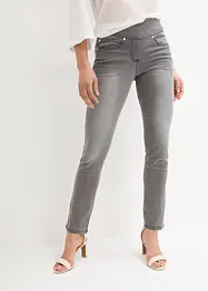 Straight-Jeans Mid Waist, Super Stretch mit Bequembund, bonprix